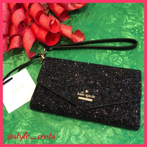 ❣️🎁 Kate Spade Glitter Tech Wristlet❣️🎁 - Picture 2 of 6